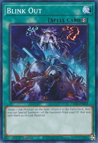 Blink Out - Legacy of Destruction (LEDE) #LEDE-EN068 - Common / Short Print YuGiOh Trading Card