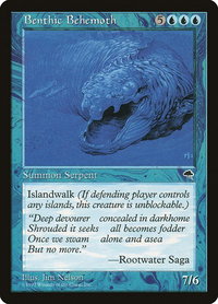 Benthic Behemoth - Tempest (TMP) #54 - Rare Magic: The Gathering Trading Card