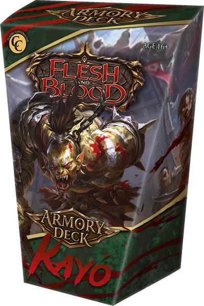 Armory Deck: Kayo trading card from Armory Deck: Kayo Armory Deck: Kayo - Armory Deck: Kayo Flesh and Blood trading card