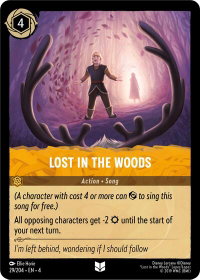 Lost in the Woods - Ursula's Return (4) #29/204 - Uncommon Disney Lorcana Trading Card