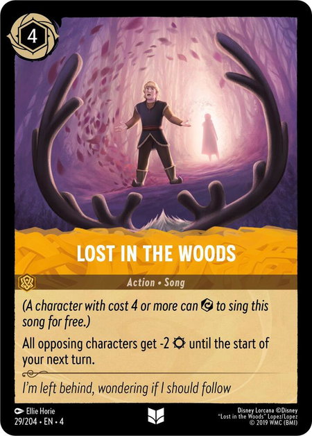 Lost in the Woods - Ursula's Return Disney Lorcana trading card