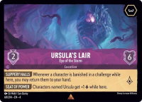 Ursula's Lair - Eye of the Storm - Ursula's Return (4) #68/204 - Rare Disney Lorcana Trading Card