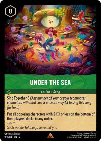 Under the Sea - Ursula's Return (4) #95/204 - Rare Disney Lorcana Trading Card