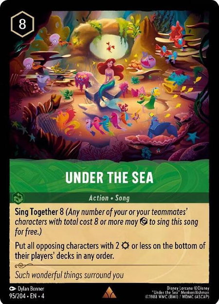 Under the Sea - Ursula's Return Disney Lorcana trading card