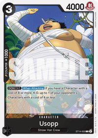 Usopp - Starter Deck 14: 3D2Y (ST-14) #ST14-002 - Common One Piece Trading Card