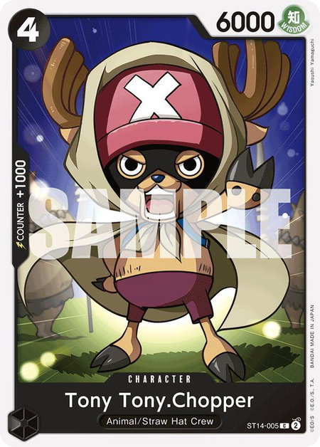 Tony Tony.Chopper - Starter Deck 14: 3D2Y One Piece trading card