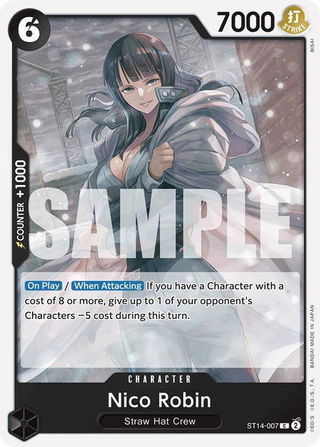 Nico Robin - Starter Deck 14: 3D2Y One Piece trading card