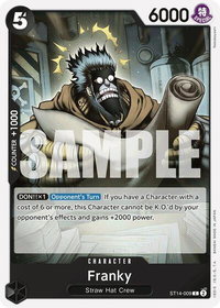 Franky - Starter Deck 14: 3D2Y (ST-14) #ST14-009 - Common One Piece Trading Card