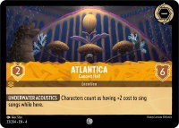 Atlantica - Concert Hall - Ursula's Return (4) #33/204 - Common Disney Lorcana Trading Card
