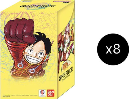 Double Pack Set Volume 4 Display - 500 Years in the Future One Piece trading card