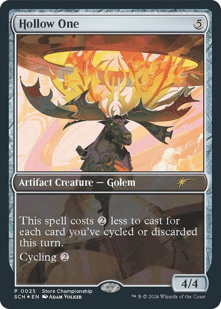 Hollow One - Game Day & Store Championship Promos Magic: The Gathering trading card