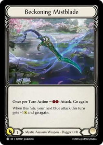Beckoning Mistblade - Blitz Deck: Part the Mistveil - Nuu  #NUU002 - Common Flesh and Blood Trading Card