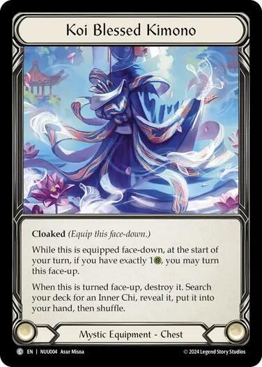Koi Blessed Kimono - Blitz Deck: Part the Mistveil - Nuu Flesh and Blood trading card