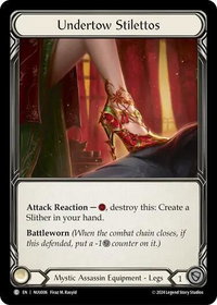Undertow Stilettos - Blitz Deck: Part the Mistveil - Nuu  #NUU006 - Common Flesh and Blood Trading Card