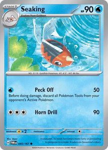 Seaking - SV06: Twilight Masquerade (TWM) #045/167 - Common Pokémon Trading Card
