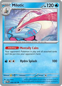 Milotic - SV06: Twilight Masquerade (TWM) #050/167 - Uncommon Pokémon Trading Card