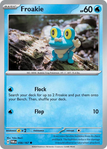 Froakie - SV06: Twilight Masquerade Pokémon trading card