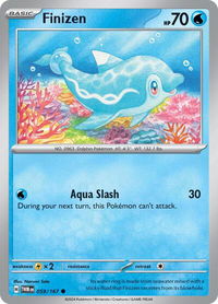 Finizen - SV06: Twilight Masquerade (TWM) #059/167 - Common Pokémon Trading Card