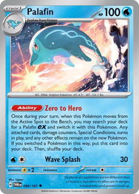 Palafin - SV06: Twilight Masquerade (TWM) #060/167 - Uncommon Pokémon Trading Card