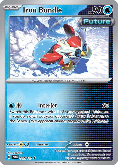 Iron Bundle - SV06: Twilight Masquerade Pokémon trading card