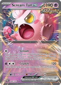 Scream Tail ex - 094/167 - SV06: Twilight Masquerade (TWM) #094/167 - Double Rare Pokémon Trading Card