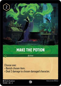 Make the Potion - Ursula's Return (4) #94/204 - Common Disney Lorcana Trading Card