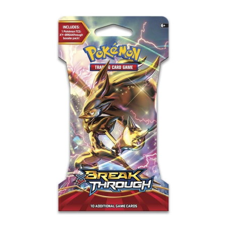 BREAKthrough Sleeved Booster Pack trading card from XY - BREAKthrough BREAKthrough Sleeved Booster Pack - XY - BREAKthrough Pokémon trading card