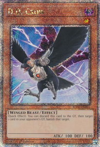 D.D. Crow (Quarter Century Secret Rare) - 25th Anniversary Rarity Collection II (RA02) #RA02-EN002 - Quarter Century Secret Rare YuGiOh Trading Card