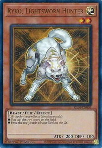 Ryko, Lightsworn Hunter (UR) - 25th Anniversary Rarity Collection II (RA02) #RA02-EN003 - Ultra Rare YuGiOh Trading Card