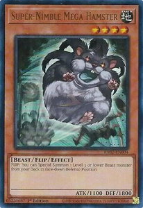 Super-Nimble Mega Hamster (UR) - 25th Anniversary Rarity Collection II (RA02) #RA02-EN004 - Ultra Rare YuGiOh Trading Card