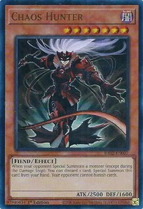 Chaos Hunter (UR) - 25th Anniversary Rarity Collection II (RA02) #RA02-EN007 - Ultra Rare YuGiOh Trading Card