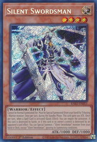 Silent Swordsman (Secret Rare) - 25th Anniversary Rarity Collection II (RA02) #RA02-EN011 - Secret Rare YuGiOh Trading Card