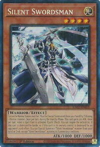 Silent Swordsman (PCR) - 25th Anniversary Rarity Collection II (RA02) #RA02-EN011 - Prismatic Collector's Rare YuGiOh Trading Card
