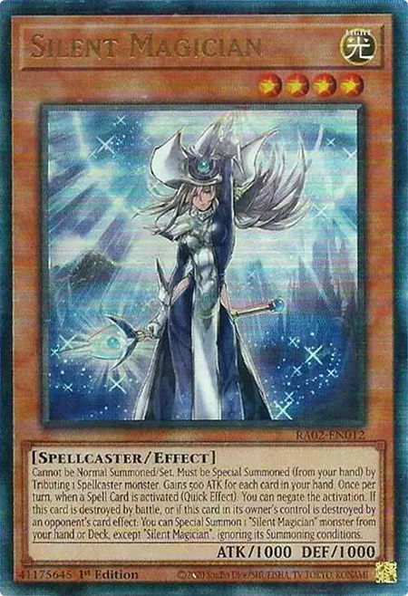 Silent Magician (PUR) - 25th Anniversary Rarity Collection II YuGiOh trading card