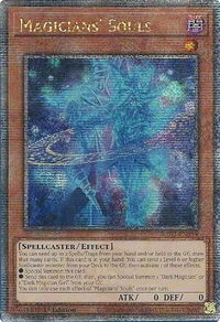 Magicians' Souls (Quarter Century Secret Rare) - 25th Anniversary Rarity Collection II (RA02) #RA02-EN014 - Quarter Century Secret Rare YuGiOh Trading Card