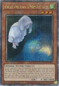 Ghost Mourner & Moonlit Chill (Alternate Art) (Quarter Century Secret Rare) - 25th Anniversary Rarity Collection II (RA02) #RA02-EN015 - Quarter Century Secret Rare YuGiOh Trading Card