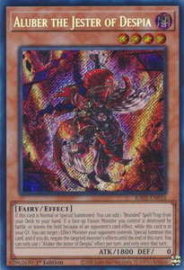 Aluber the Jester of Despia (Secret Rare) - 25th Anniversary Rarity Collection II (RA02) #RA02-EN016 - Secret Rare YuGiOh Trading Card