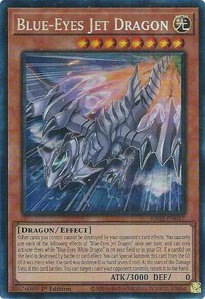 Blue-Eyes Jet Dragon (PCR) - 25th Anniversary Rarity Collection II (RA02) #RA02-EN017 - Prismatic Collector's Rare YuGiOh Trading Card