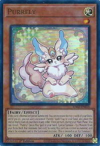 Purrely (UR) - 25th Anniversary Rarity Collection II (RA02) #RA02-EN018 - Ultra Rare YuGiOh Trading Card