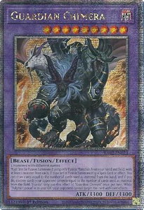 Guardian Chimera (Quarter Century Secret Rare) - 25th Anniversary Rarity Collection II (RA02) #RA02-EN023 - Quarter Century Secret Rare YuGiOh Trading Card