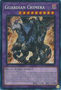 Guardian Chimera (PCR) - 25th Anniversary Rarity Collection II (RA02) #RA02-EN023 - Prismatic Collector's Rare YuGiOh Trading Card