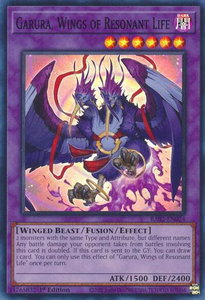 Garura, Wings of Resonant Life - 25th Anniversary Rarity Collection II (RA02) #RA02-EN024 - Super Rare YuGiOh Trading Card