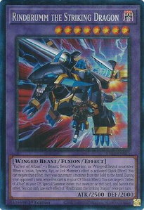Rindbrumm the Striking Dragon (PCR) - 25th Anniversary Rarity Collection II (RA02) #RA02-EN025 - Prismatic Collector's Rare YuGiOh Trading Card