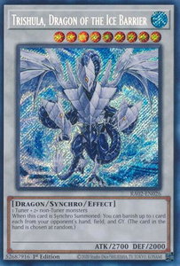 Trishula, Dragon of the Ice Barrier (Secret Rare) - 25th Anniversary Rarity Collection II (RA02) #RA02-EN026 - Secret Rare YuGiOh Trading Card