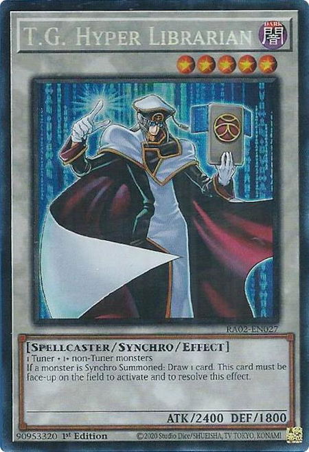 T.G. Hyper Librarian (PCR) - 25th Anniversary Rarity Collection II YuGiOh trading card