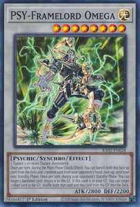 PSY-Framelord Omega - 25th Anniversary Rarity Collection II (RA02) #RA02-EN028 - Super Rare YuGiOh Trading Card
