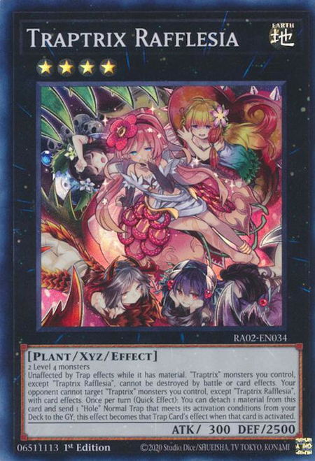Traptrix Rafflesia - 25th Anniversary Rarity Collection II YuGiOh trading card