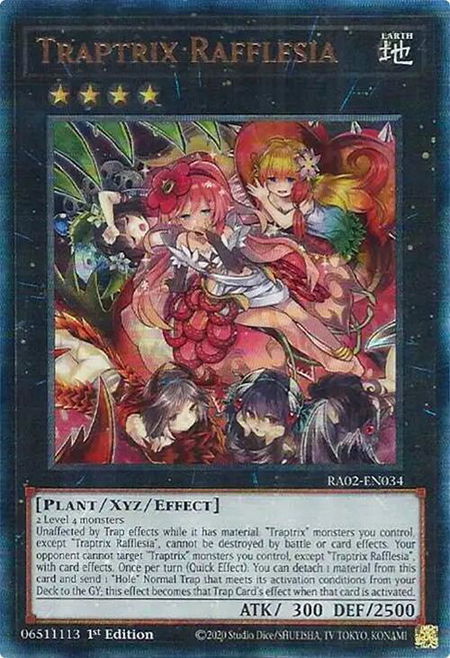 Traptrix Rafflesia (PUR) - 25th Anniversary Rarity Collection II YuGiOh trading card