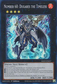 Number 60: Dugares the Timeless - 25th Anniversary Rarity Collection II (RA02) #RA02-EN037 - Super Rare YuGiOh Trading Card