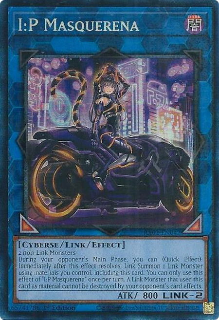 I:P Masquerena (Alternate Art) (PCR) - 25th Anniversary Rarity Collection II YuGiOh trading card